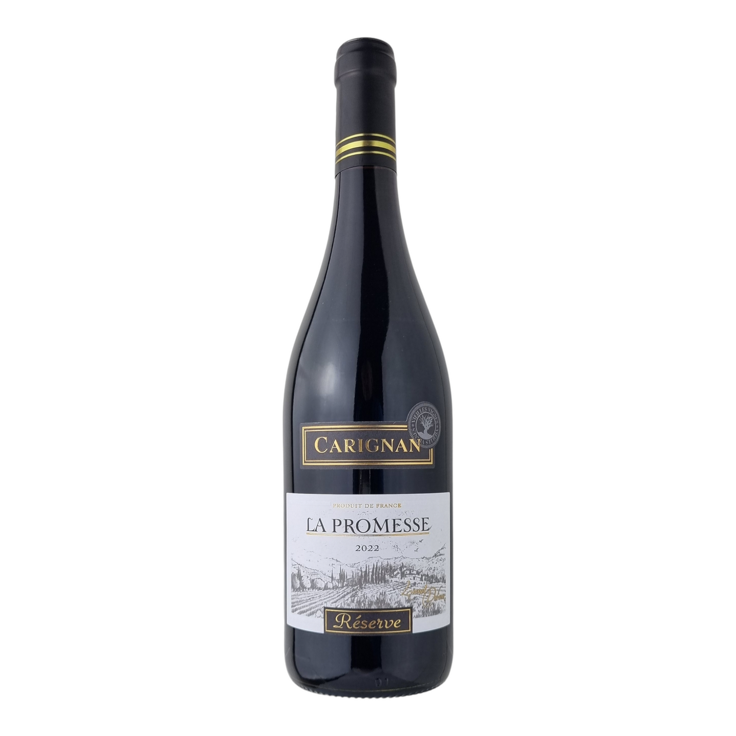 2022 La Promesse Carignan Noir Vielles Vignes Réserve Pays de l’Aude