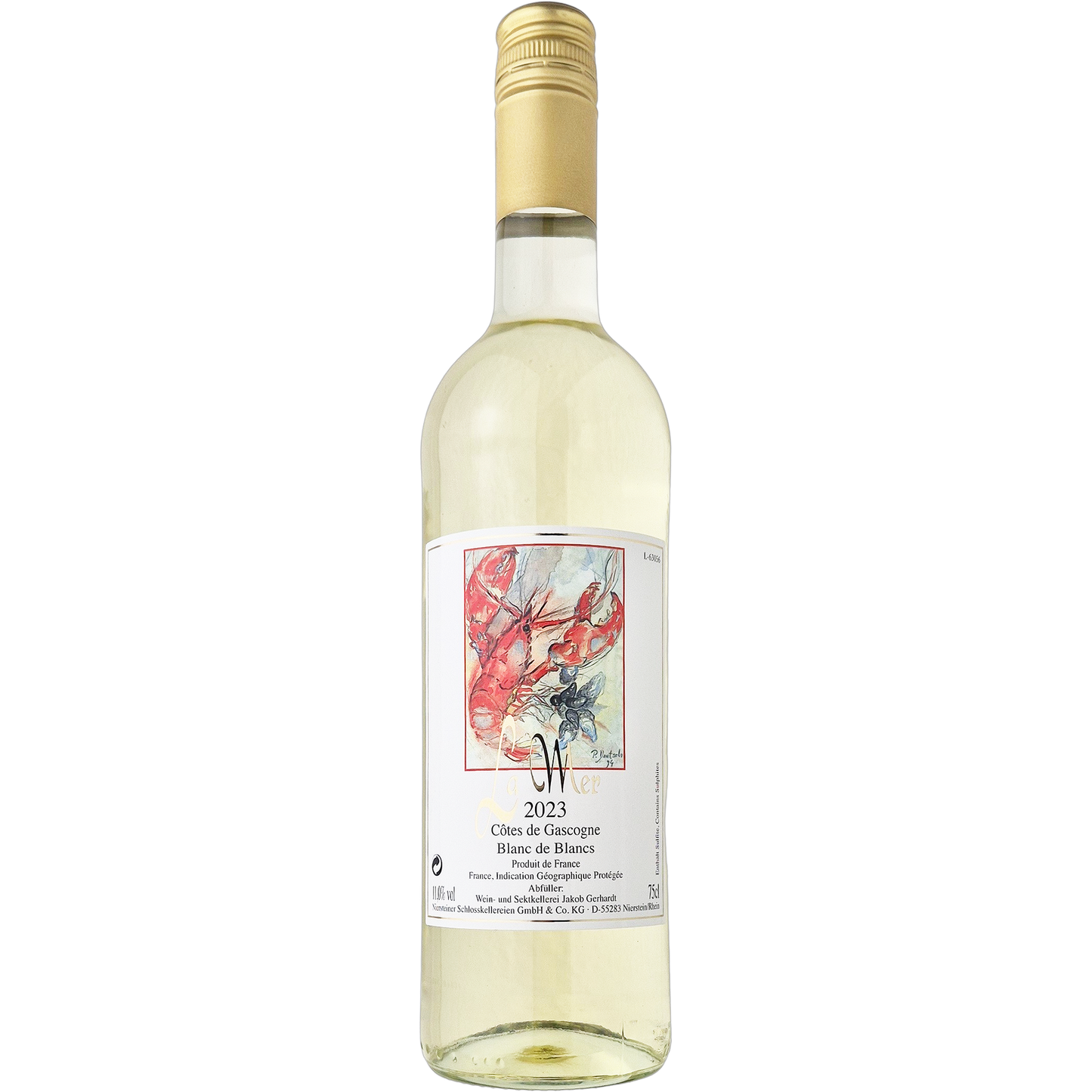 2023 La Mer Blanc de Blancs Côtes de Gascogne IGP