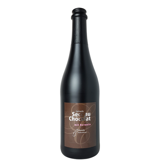 Secc au Chocolat mit Rotwein